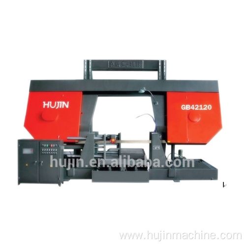 GB42120 Band sawing machine for cutting stainless steel